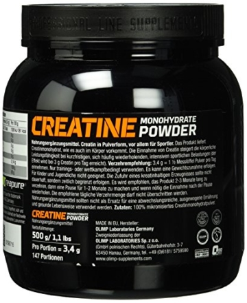 Olimp Creapure Monohydrat Powder, 500 g - 3