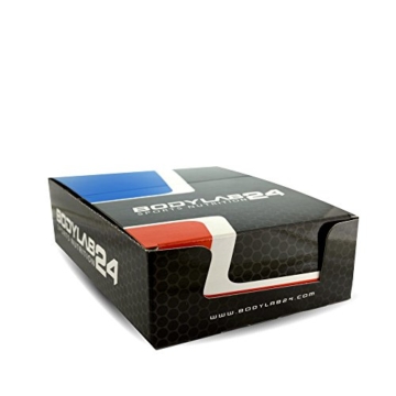 Bodylab24 Protein Bar Crispy Schoko , Proteinriegel 12x65g - 