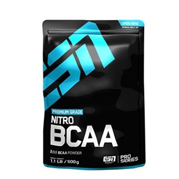 ESN Nitro BCAA Powder, Raspberry Iced-Tea, 500g - 1